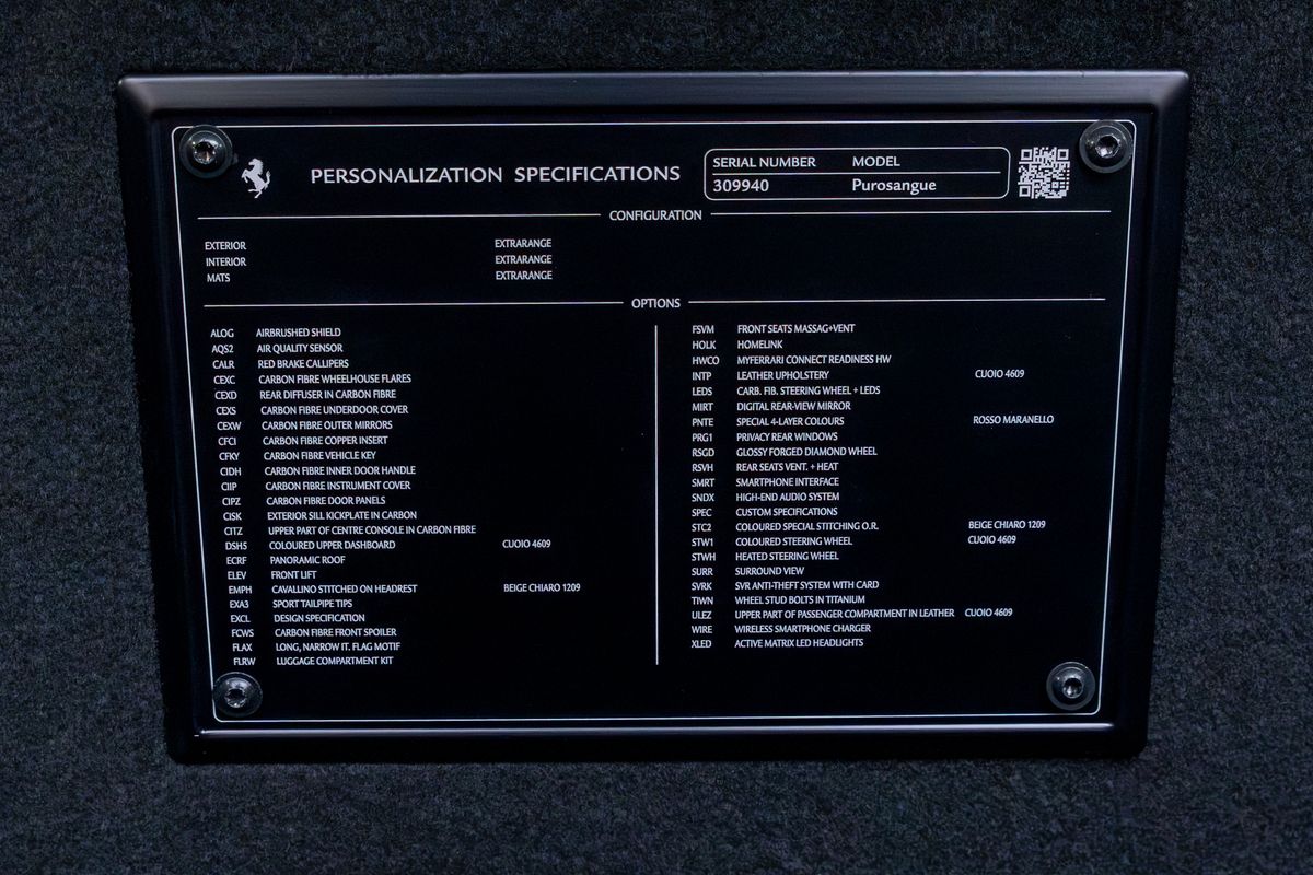 2024 Ferrari Purosangue